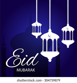 Eid Al Adha  card in vector eps10  format.
