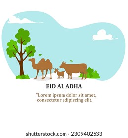 eid al adha design post social media