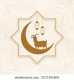 eid al adha festival greeting design