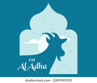 Eid al-Adha-Wohnung mit Ziege