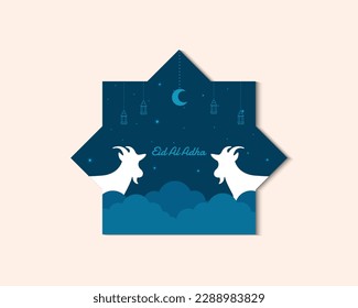 Eid Al Adha Flat Illustration