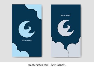 Eid Al Adha Flat Template Bundle