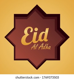 Diseño de vectores de tarjetas y plantillas de medios sociales de Eid Al Adha