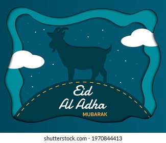 Eid Al Adha Greeting Template