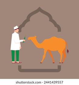 Eid Al Adha Illustration Element Collection