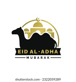 Eid Al Adha illustration. Idul Adha illustration design vector