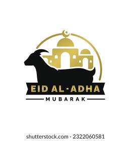 Eid Al Adha illustration. Idul Adha illustration design vector