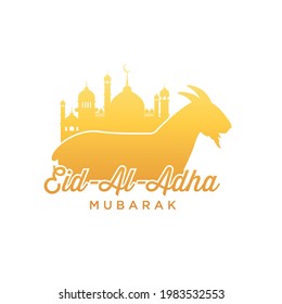 Eid Al Adha illustration vector graphic of good for islamic day, eid mubarak, eid fitr, greeting card, background. Eps 10