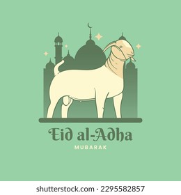 Eid-al-Adha-Vektorvorlage