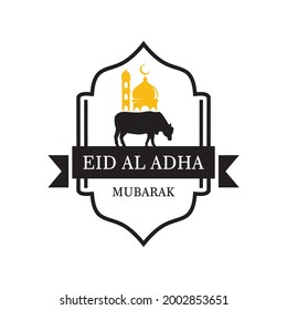 eid al adha logo , islamic logo vector