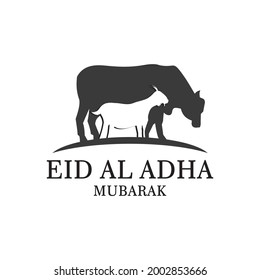 eid al adha logo , islamic logo vector