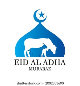 eid al adha logo , islamic logo vector