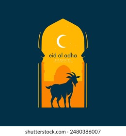 Eid Al Adha mubarak background design