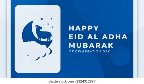 Eid Al Adha Mubarak Celebration Vector Design Illustration for Background, Poster, Banner, Advertising, Greeting Card