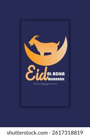 Eid al Adha Mubarak Celebration Social Media Story Post Template