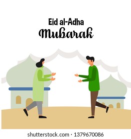 Eid Al Adha Mubarak Illustration