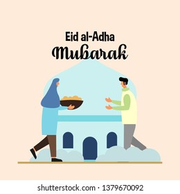 Eid Al Adha Mubarak Illustration