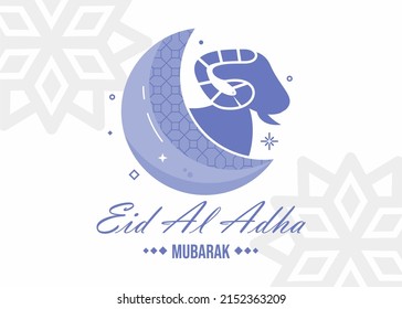 Eid Al adha Mubarak illustration 