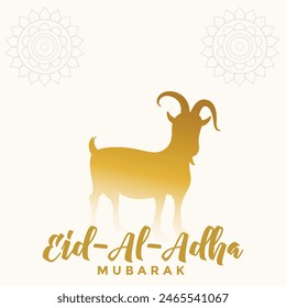 eid al adha mubarak logo design vector template