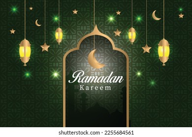 Eid al adha mubarak ramadan kareem text background illustration, Islamic beautiful design