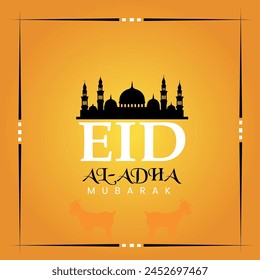 Eid Al Adha Mubarak religious background