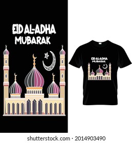 eid al-adha mubarak   T-Shirt-Design