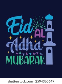  Eid al adha mubarak t shirt template