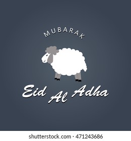 Eid Al Adha mubarak. Vector illustration