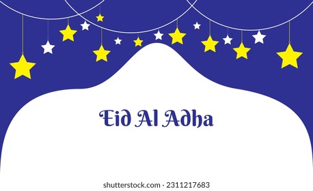 Eid Al Adha simple background with Eps.10