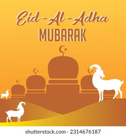 Eid Al adha social media post template