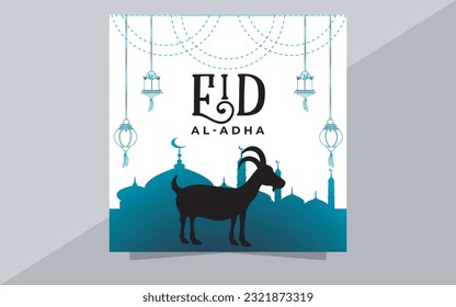 Eid al adha template design 