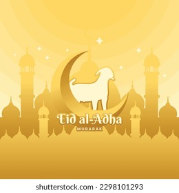 Eid al Adha Vector Illustration Background