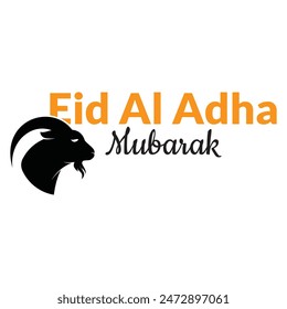 Eid al Adha Vector template. Eid Al Adha Mubarak logo Template.