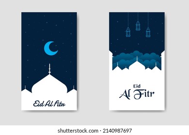 Plantilla de historia de paquete Eid Al Fitr