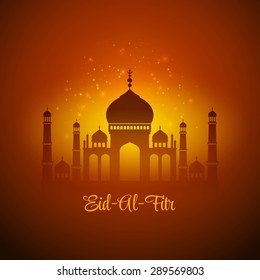 Eid Al Fitr. Eid Mubarak. Vector background EPS 10