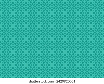 eid al fitr pattern muslim seamless geometric illustration art vintage islamic new year vector gold