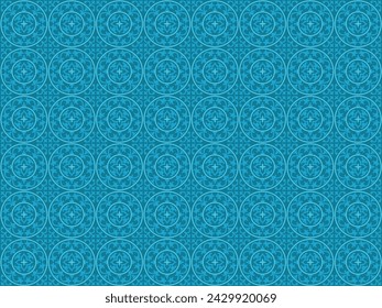 eid al fitr pattern muslim seamless geometric illustration art vintage islamic new year vector gold