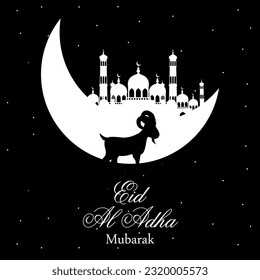  Eid al-Adha Bakrid religious holiday festival of Islam celebration background celebrated by Muslims