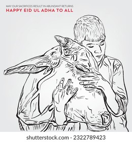 Eid al-Adha or the Feast of Sacrifice is the second and the largest of the two main holidays celebrated in Islam.