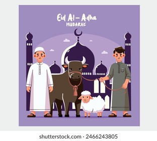 Eid al-Adha or the Feast of Sacrifice is the second of the two main holidays celebrated in Islam