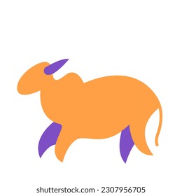 Eid al-adha fill icon illustration