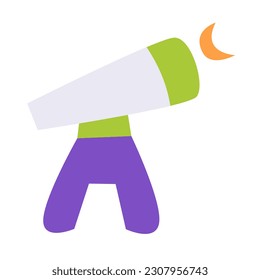 Eid al-adha fill icon illustration