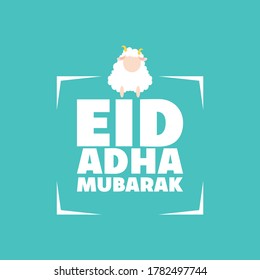 Eid Al-Adha muslim festival of sacrifice banner or card template, vector illustration. Religious islamic holy holiday poster. Eid al-Adha Banner.Design for template.