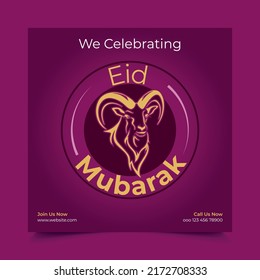Eid Al-Adha Social Media Post