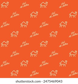 Eid Al-Adha Vector Seamless Pattern