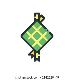 Eid al-Fitr, Eid al-Adha and the holy month of Ramadan icon, diamond icon.
