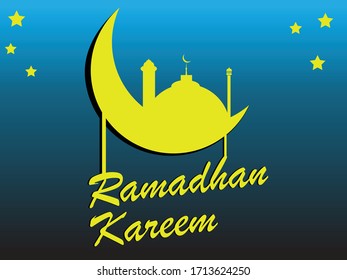 Eid Al-Fitr Grußkartenhintergrund
