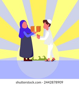 Eid al-Fitr, an Islamic holiday that celebrates the end of the long fast of Ramadan.