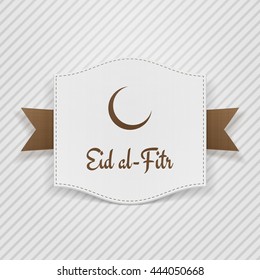 Eid al-Fitr muslim greeting Tag