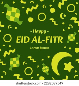 Eid Al-Fitr Social Media Post Template